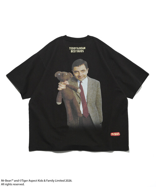 Mr. Bean/ミスタービーン Back Print Tee /Teddy & Bean/ テディ