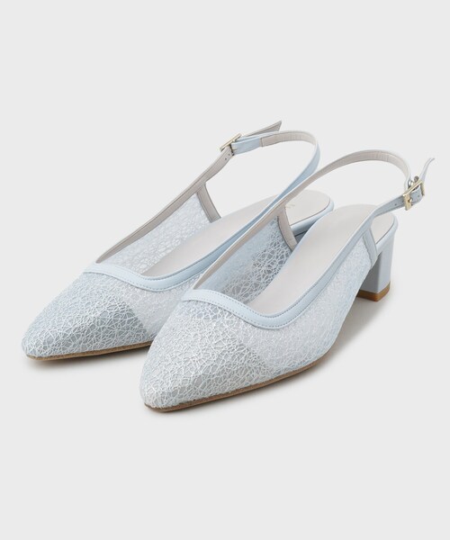 ESPERANZA(エスペランサ)の「ラメチュールバックストラップパンプス(パンプス・レディース・ブラック系8/ブルー系8/ホワイト系9・L/M/S/LL)」の16枚目の写真
