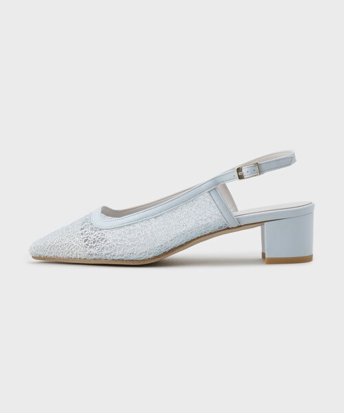 ESPERANZA(エスペランサ)の「ラメチュールバックストラップパンプス(パンプス・レディース・ブラック系8/ブルー系8/ホワイト系9・L/M/S/LL)」の19枚目の写真