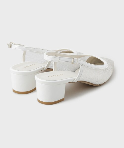 ESPERANZA(エスペランサ)の「ラメチュールバックストラップパンプス(パンプス・レディース・ブラック系8/ブルー系8/ホワイト系9・L/M/S/LL)」の20枚目の写真