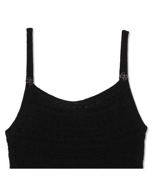 Guess(ゲス)の「RIVER Tank Sweater キャミソール(キャミソール・レディース・クリーム/ブラック・X-SMALL/SMALL/MEDIUM/LARGE)」の4枚目の写真