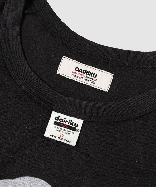 DAIRIKU(ダイリク)の「"The Winter Seaguls" Tour Raglan Tee(Tシャツ/カットソー・メンズ・ブラック・S/M/L)」の6枚目の写真