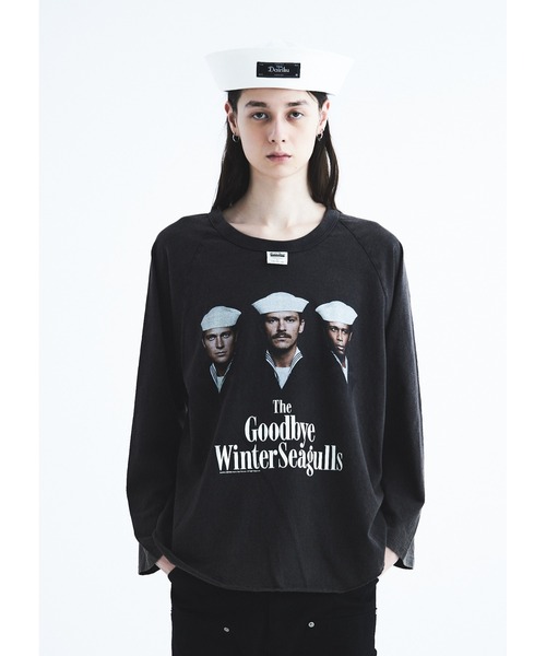 DAIRIKU(ダイリク)の「"The Winter Seaguls" Tour Raglan Tee(Tシャツ/カットソー・メンズ・ブラック・S/M/L)」の3枚目の写真