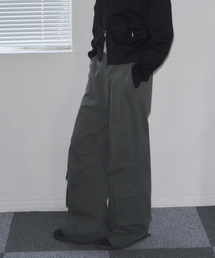 LEATHERY（レザリー）の「ハーフバンディングコットンカーゴパンツ[チャコール]（スウェットパンツ）」