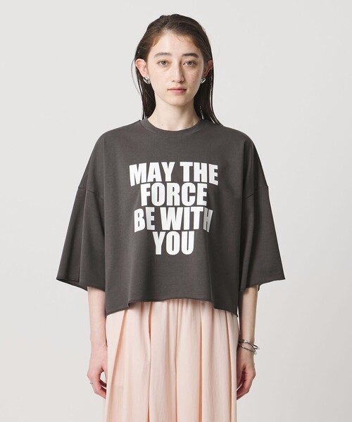 SACRA サクラ Tシャツ・カットソー M 白 【古着】【中古】【送料無料】 SACRA（サクラ） tシャツ 「SACRA」ハーフスリーブ クロップド