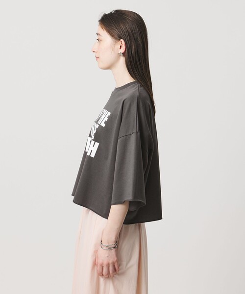 SACRA(サクラ)の「<SACRA>ビッグロゴ Tシャツ(Tシャツ/カットソー・レディース・ダークグレー/ホワイト/ブラック・38)」の20枚目の写真