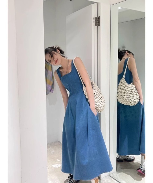 REBALANCE(リバランス)の「デニムワンピース(ワンピース・レディース・A・SMALL/MEDIUM/LARGE)」の3枚目の写真