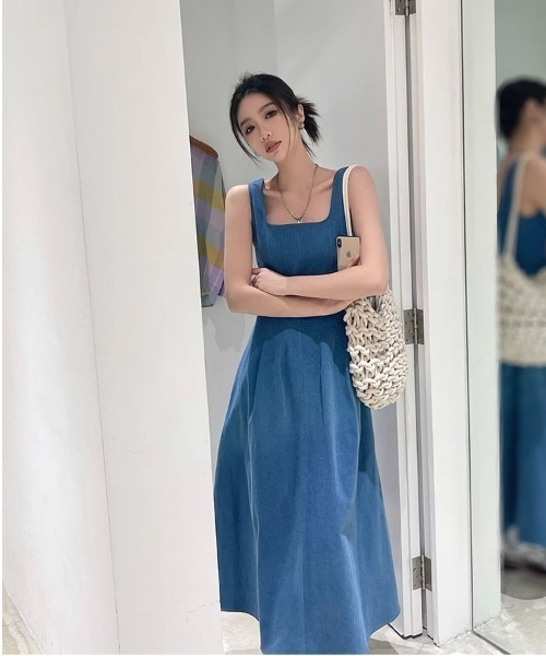 REBALANCE(リバランス)の「デニムワンピース(ワンピース・レディース・A・SMALL/MEDIUM/LARGE)」の17枚目の写真
