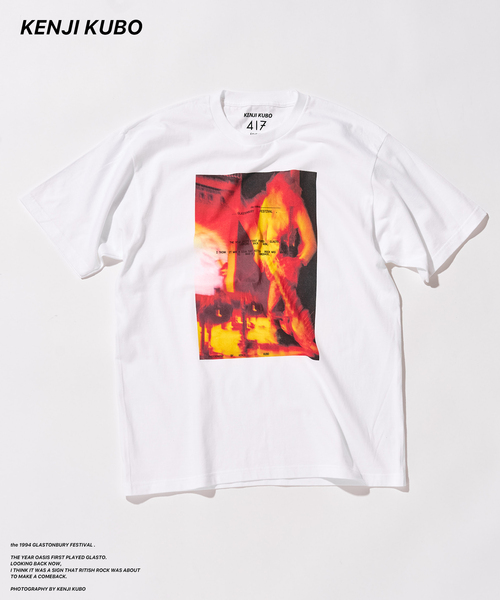 417 EDIFICE(フォーワンセブンエディフィス)の「NOISE ARCHIVE Tシャツ(Tシャツ/カットソー・メンズ・ブラックミックス/ホワイト/ホワイト系その他/ブラック/ホワイト×ホワイト/ブラック系その他・MEDIUM/LARGE/X-LARGE)」の3枚目の写真