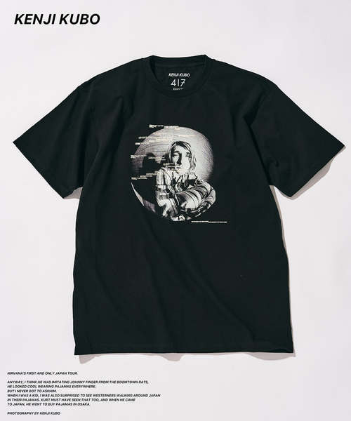 417 EDIFICE(フォーワンセブンエディフィス)の「NOISE ARCHIVE Tシャツ(Tシャツ/カットソー・メンズ・ブラックミックス/ホワイト/ホワイト系その他/ブラック/ホワイト×ホワイト/ブラック系その他・MEDIUM/LARGE/X-LARGE)」の1枚目の写真