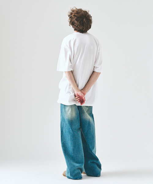 417 EDIFICE(フォーワンセブンエディフィス)の「NOISE ARCHIVE Tシャツ(Tシャツ/カットソー・メンズ・ブラックミックス/ホワイト/ホワイト系その他/ブラック/ホワイト×ホワイト/ブラック系その他・MEDIUM/LARGE/X-LARGE)」の13枚目の写真