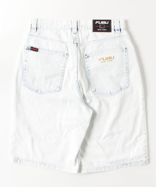 FUBU( フブ)の「【FUBU/フブ】DENIM BUGGY SHORTS/デニムバギーショーツ(デニムパンツ・メンズ・ライトブルー/ブラック/ホワイト系・34inch/36inch/38inch/32inch)」の11枚目の写真