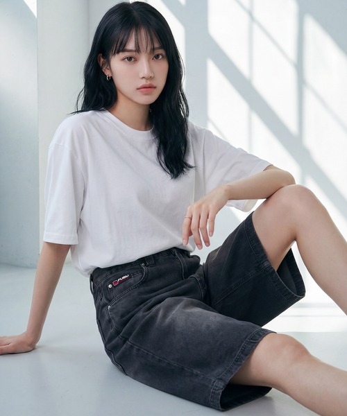 FUBU( フブ)の「【FUBU/フブ】DENIM BUGGY SHORTS/デニムバギーショーツ(デニムパンツ・メンズ・ライトブルー/ブラック/ホワイト系・34inch/36inch/38inch/32inch)」の3枚目の写真