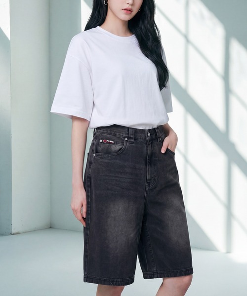 FUBU( フブ)の「【FUBU/フブ】DENIM BUGGY SHORTS/デニムバギーショーツ(デニムパンツ・メンズ・ライトブルー/ブラック/ホワイト系・34inch/36inch/38inch/32inch)」の15枚目の写真