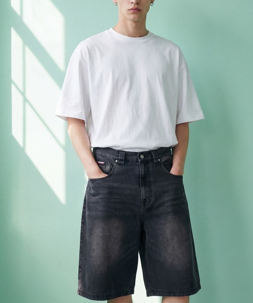 FUBU( フブ)の「【FUBU/フブ】DENIM BUGGY SHORTS/デニムバギーショーツ(デニムパンツ・メンズ・ライトブルー/ブラック/ホワイト系・34inch/36inch/38inch/32inch)」の16枚目の写真