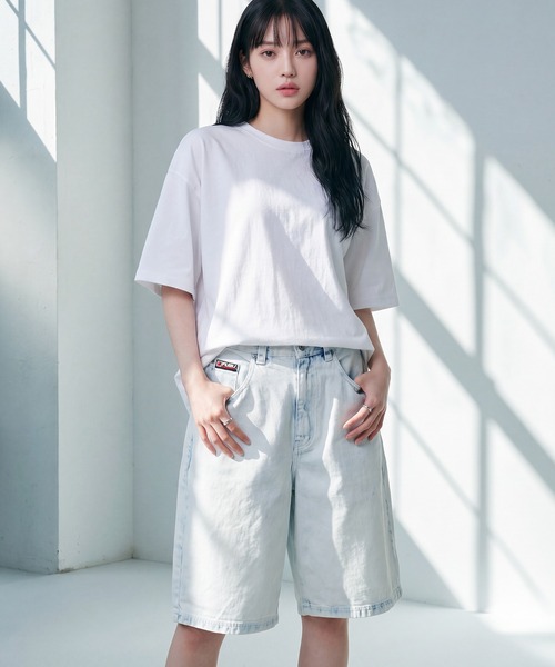 FUBU( フブ)の「【FUBU/フブ】DENIM BUGGY SHORTS/デニムバギーショーツ(デニムパンツ・メンズ・ライトブルー/ブラック/ホワイト系・34inch/36inch/38inch/32inch)」の13枚目の写真