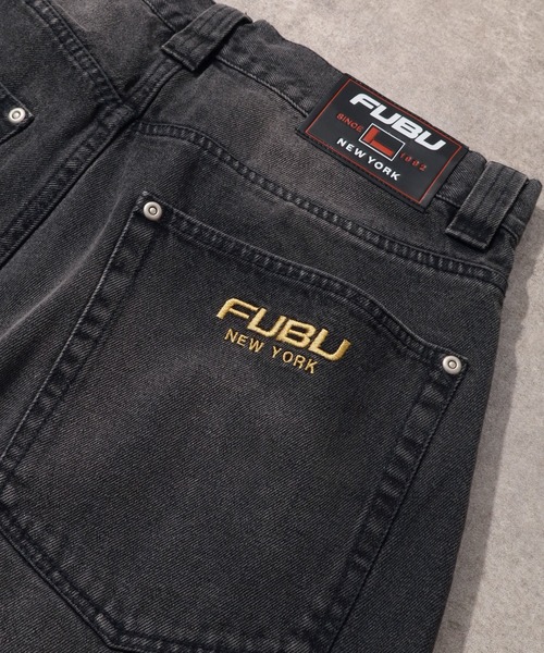 FUBU( フブ)の「【FUBU/フブ】DENIM BUGGY SHORTS/デニムバギーショーツ(デニムパンツ・メンズ・ライトブルー/ブラック/ホワイト系・34inch/36inch/38inch/32inch)」の8枚目の写真