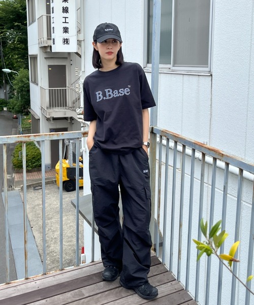 BROKEN BASE(ブロークンベース)の「ナイロンテックアノラックパンツ(カーゴパンツ・メンズ・サックスブルー系/ブルー系/ブラック系/ネイビー/ネイビー系/ブラック/ネイビー系1/サンドベージュ・SMALL/MEDIUM/LARGE)」の21枚目の写真
