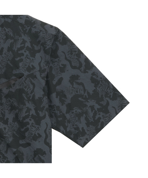 PUMA（プーマ）の「PUMA プーマ メンズ ESS エレベーテッド ウーブン AOP 半袖 Tシャツ SUMMER WOVEN A（その他トップス・メンズ・ブラック/ホワイト/グリーン系その他・MEDIUM/SMALL/XX-LARGE/X-LARGE/LARGE）」の18枚目の写真