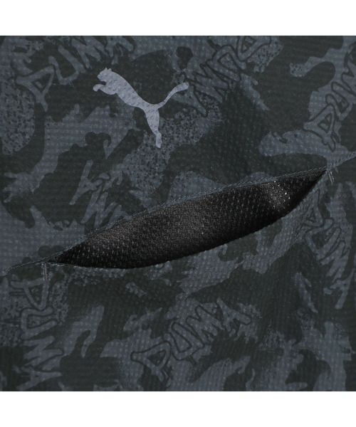 PUMA（プーマ）の「PUMA プーマ メンズ ESS エレベーテッド ウーブン AOP 半袖 Tシャツ SUMMER WOVEN A（その他トップス・メンズ・ブラック/ホワイト/グリーン系その他・MEDIUM/SMALL/XX-LARGE/X-LARGE/LARGE）」の6枚目の写真