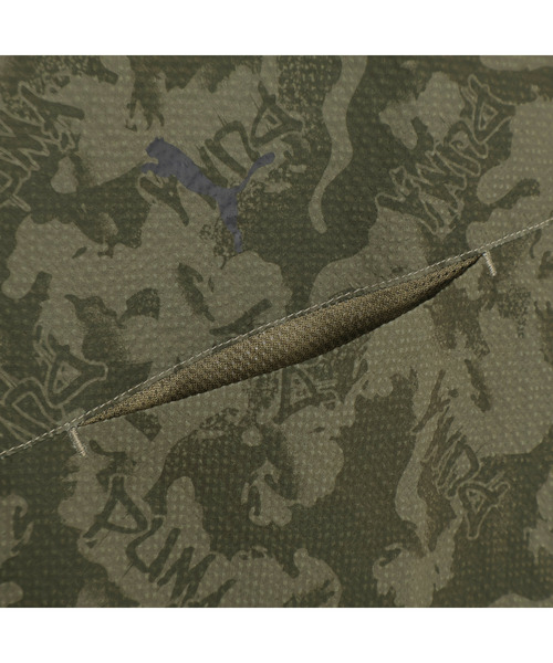 PUMA（プーマ）の「PUMA プーマ メンズ ESS エレベーテッド ウーブン AOP 半袖 Tシャツ SUMMER WOVEN A（その他トップス・メンズ・ブラック/ホワイト/グリーン系その他・MEDIUM/SMALL/XX-LARGE/X-LARGE/LARGE）」の16枚目の写真