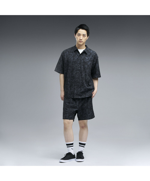 PUMA(プーマ)の「PUMA プーマ メンズ ESS エレベーテッド ウーブン AOP 半袖 シャツ(その他トップス・メンズ・ブラック/ホワイト/グリーン系その他・MEDIUM/SMALL/XX-LARGE/X-LARGE/LARGE)」の21枚目の写真