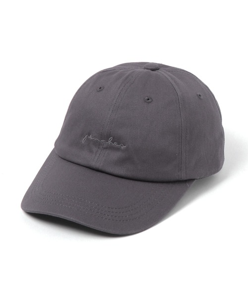 GLOBAL WORK(グローバルワーク)の「UVカット刺繍ロゴCAP/661487(キャップ・レディース・オフホワイト/チャコールグレー/ベージュ/ネイビー/ブラック/ライトグレー・FREE)」の4枚目の写真