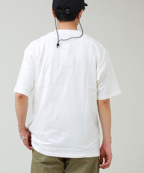 TAION（タイオン）の「【TAION / タイオン】MOUNTAION POCKET T-SH（Tシャツ/カットソー・メンズ・マルチ/ブラック/ホワイト・M/L/XL）」の20枚目の写真
