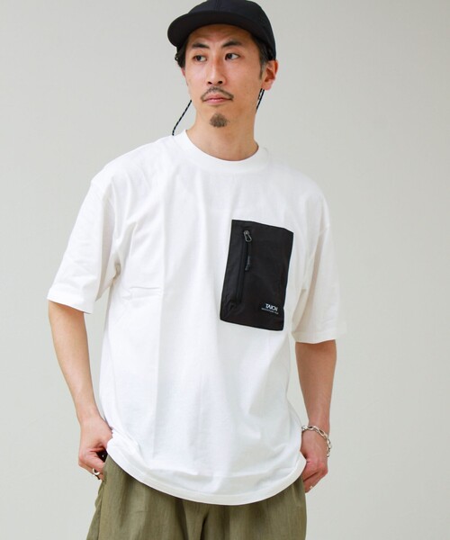 TAION（タイオン）の「【TAION / タイオン】MOUNTAION POCKET T-SH（Tシャツ/カットソー・メンズ・マルチ/ブラック/ホワイト・M/L/XL）」の21枚目の写真