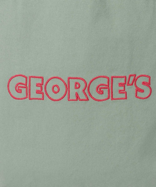 GEORGE'S(ジョージズ)の「ミニロゴトートBAG(トートバッグ・メンズ・レッド/キナリ/チャコールグレー/グリーン・FREE)」の14枚目の写真