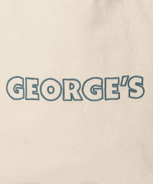GEORGE'S(ジョージズ)の「ミニロゴトートBAG(トートバッグ・メンズ・レッド/キナリ/チャコールグレー/グリーン・FREE)」の9枚目の写真