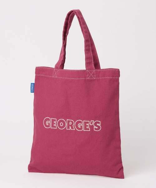 GEORGE'S(ジョージズ)の「ミニロゴトートBAG(トートバッグ・メンズ・レッド/キナリ/チャコールグレー/グリーン・FREE)」の20枚目の写真
