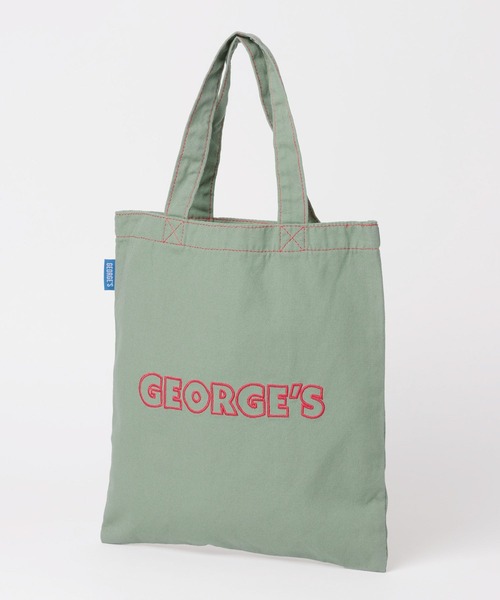 GEORGE'S(ジョージズ)の「ミニロゴトートBAG(トートバッグ・メンズ・レッド/キナリ/チャコールグレー/グリーン・FREE)」の22枚目の写真