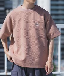 ITEMS URBANRESEARCH | 刺繍ジャカードクールタッチ半袖トップス(Tシャツ/カットソー)