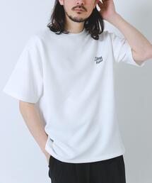 ITEMS URBANRESEARCH | 刺繍ジャカードクールタッチ半袖トップス(Tシャツ/カットソー)