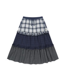 SUNLOVE（サンラブ）の「W Frill Long Skirt（スカート）」