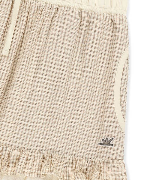 SUNLOVE(サンラブ)の「W Frill Long Skirt(スカート・レディース・ネイビー/ブラック/アイボリー・S/M)」の6枚目の写真