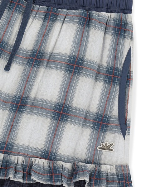 SUNLOVE(サンラブ)の「W Frill Long Skirt(スカート・レディース・ネイビー/ブラック/アイボリー・S/M)」の16枚目の写真
