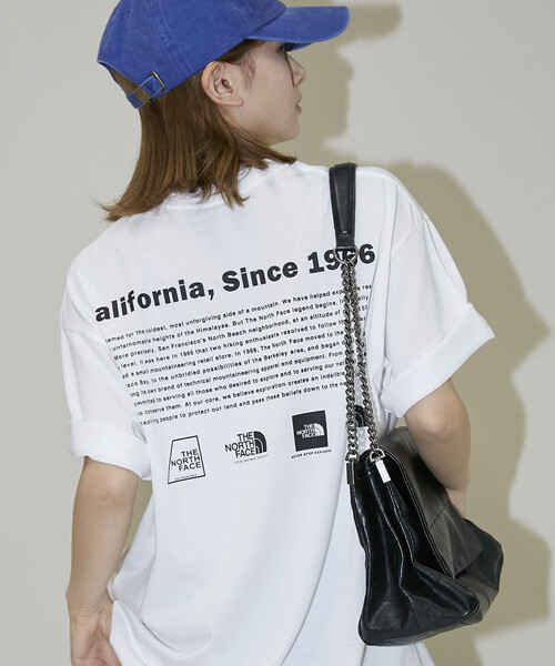 THE NORTH FACE（ザノースフェイス）の「THE NORTH FACE/ザ・ノース・フェイス Short Sleeve Historical Logo Tee/ショートスリーブ ヒストリカル ロゴ Tシャツ (NT32407)　限定展開（Tシャツ/カットソー・メンズ・ネイビー/ホワイト/ライトグレー/ブラック・MEDIUM/SMALL/X-LARGE/LARGE）」の2枚目の写真