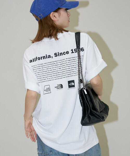 THE NORTH FACE（ザノースフェイス）の「THE NORTH FACE/ザ・ノース・フェイス Short Sleeve Historical Logo Tee/ショートスリーブ ヒストリカル ロゴ Tシャツ (NT32407)　限定展開（Tシャツ/カットソー・メンズ・ネイビー/ホワイト/ライトグレー/ブラック・MEDIUM/SMALL/X-LARGE/LARGE）」の18枚目の写真