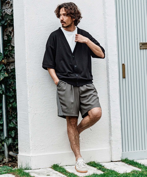 CAMBIO(カンビオ)の「mp15007- ストレッチキューバショートパンツ(その他パンツ・メンズ・ブラック/グレー/ベージュ・XL/L/M)」の11枚目の写真