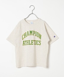 Champion（チャンピオン）の「[160cmまでサイズ展開♪]【Champion】カレッジロゴプリントT(KIDS)（Tシャツ/カットソー）」