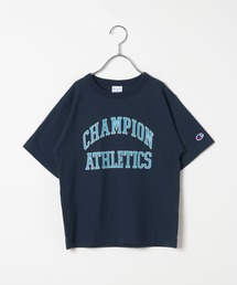 Champion（チャンピオン）の「[160cmまでサイズ展開♪]【Champion】カレッジロゴプリントT(KIDS)（Tシャツ/カットソー）」