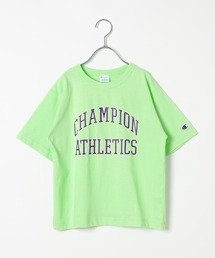 Champion（チャンピオン）の「[160cmまでサイズ展開♪]【Champion】カレッジロゴプリントT(KIDS)（Tシャツ/カットソー）」