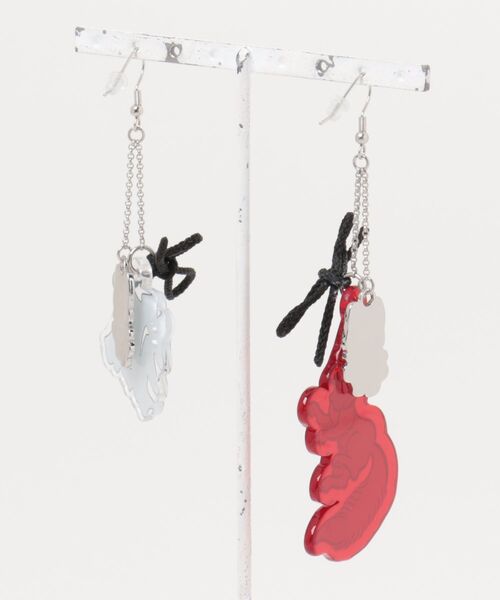 倭物やカヤ(ワモノヤカヤ)の「【中村杏子×倭物やカヤ】アクリルピアス(ピアス(両耳用)・レディース・その他2/その他1/その他3・FREE)」の5枚目の写真