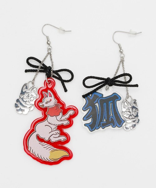 倭物やカヤ(ワモノヤカヤ)の「【中村杏子×倭物やカヤ】アクリルピアス(ピアス(両耳用)・レディース・その他2/その他1/その他3・FREE)」の2枚目の写真