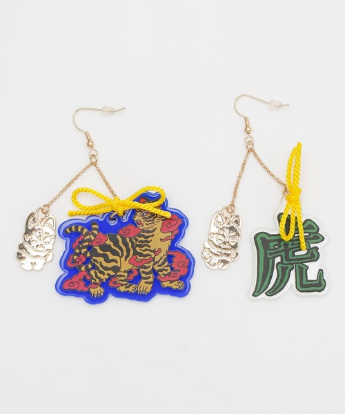 倭物やカヤ(ワモノヤカヤ)の「【中村杏子×倭物やカヤ】アクリルピアス(ピアス(両耳用)・レディース・その他2/その他1/その他3・FREE)」の3枚目の写真