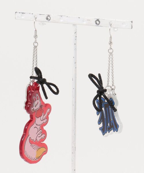 倭物やカヤ(ワモノヤカヤ)の「【中村杏子×倭物やカヤ】アクリルピアス(ピアス(両耳用)・レディース・その他2/その他1/その他3・FREE)」の4枚目の写真