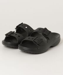 crocs SATURDAY METALLIC BUCKLE SANDAL W クロックス サタデー