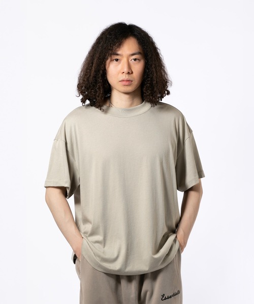 FOG ESSENTIALS(エフオージーエッセンシャルズ)の「ESSENTIALS SIGNATURE ESSENTIAL TEE エッセンシャルズ シグネイチャーエッセンシャルティー(Tシャツ/カットソー・メンズ・ストーン・MEDIUM/SMALL/LARGE)」の7枚目の写真